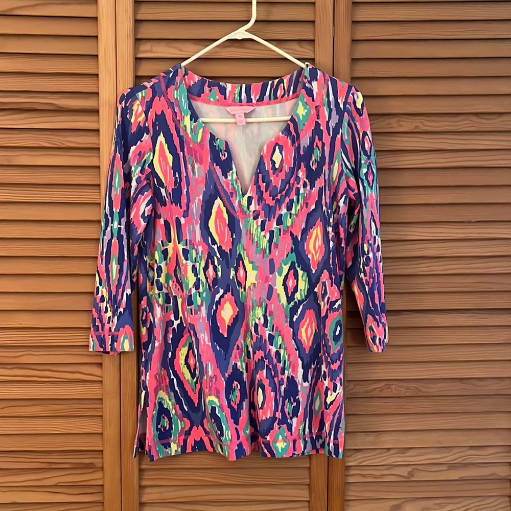 Lilly Pulitzer Terry Lined Tunic